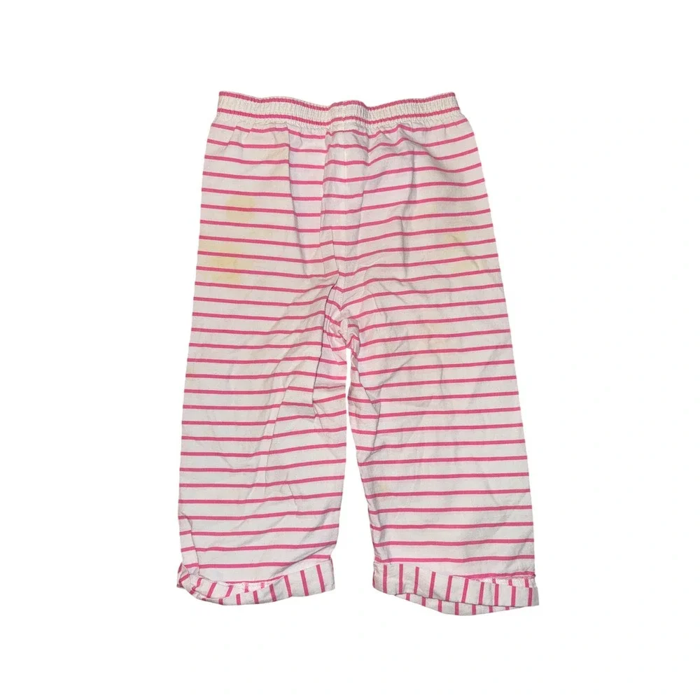 Vintage Hartstrings Girls 4pc Set Pink White Green ‎ Hoodie Sweatpants Socks 5 6